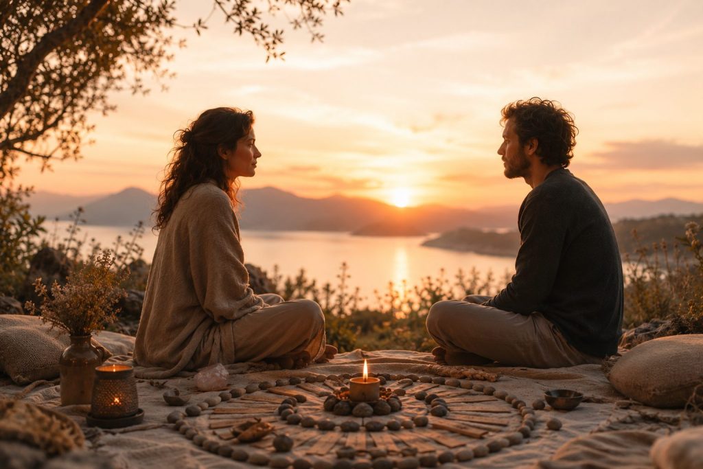 Supporting Love Circle for Couples in Nanoose Bay, Vancouver Island